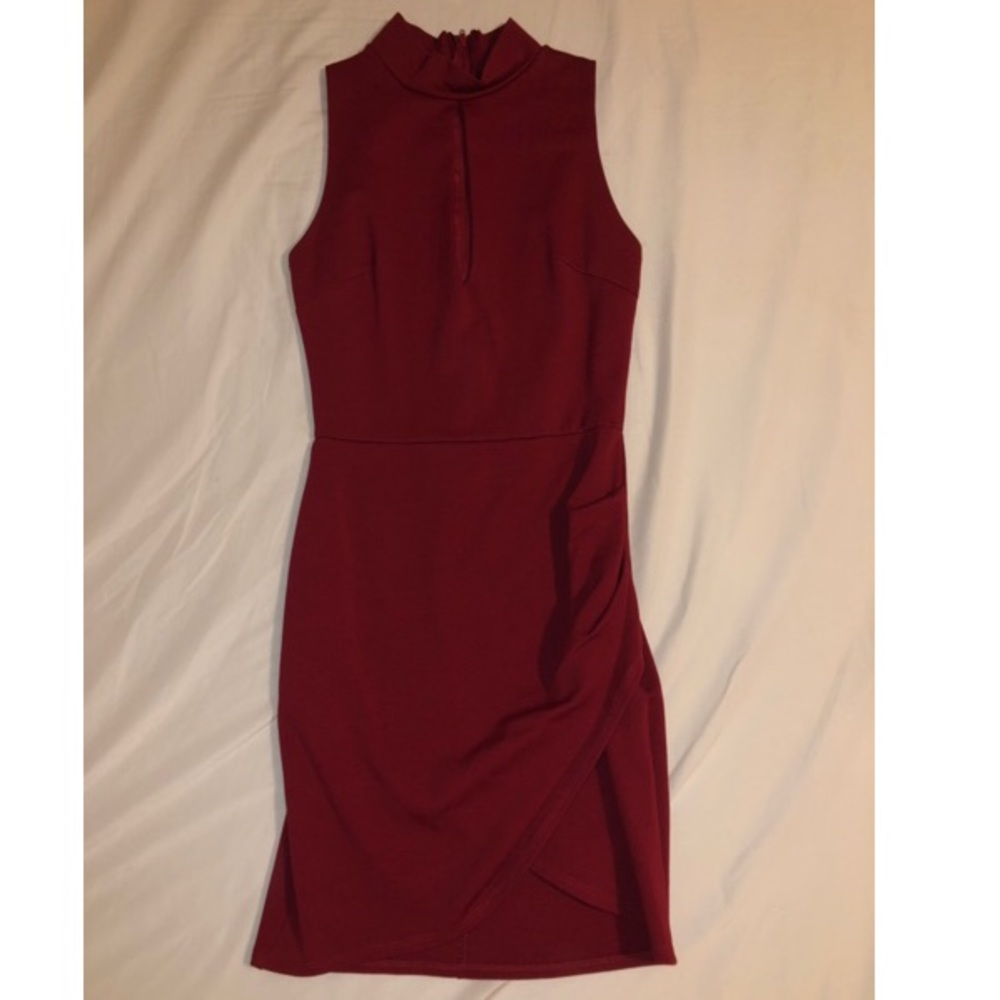 Key to my heart wrapped mini dress
